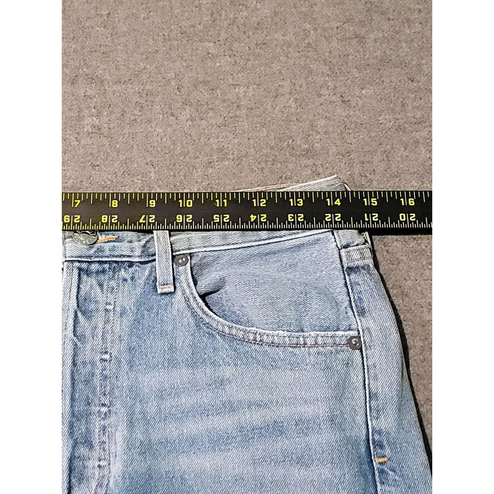 AGOLDE Womens Jeans 28 (29x26)  High Rise Straight Button Fly Cotton USA - Picture 6 of 11